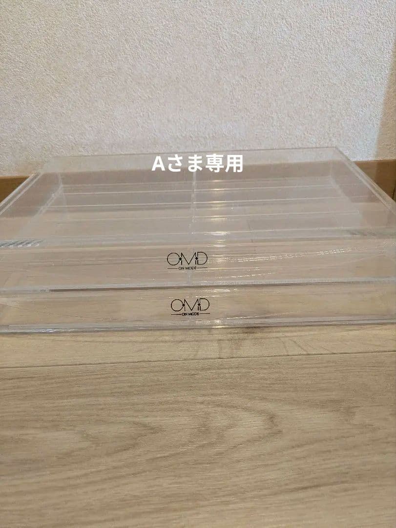 Aさま専用出品OMDアクリルケース×3