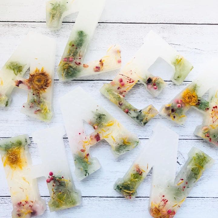 【1個販売】イニシャル キャンドル オブジェ アルファベット 結婚式