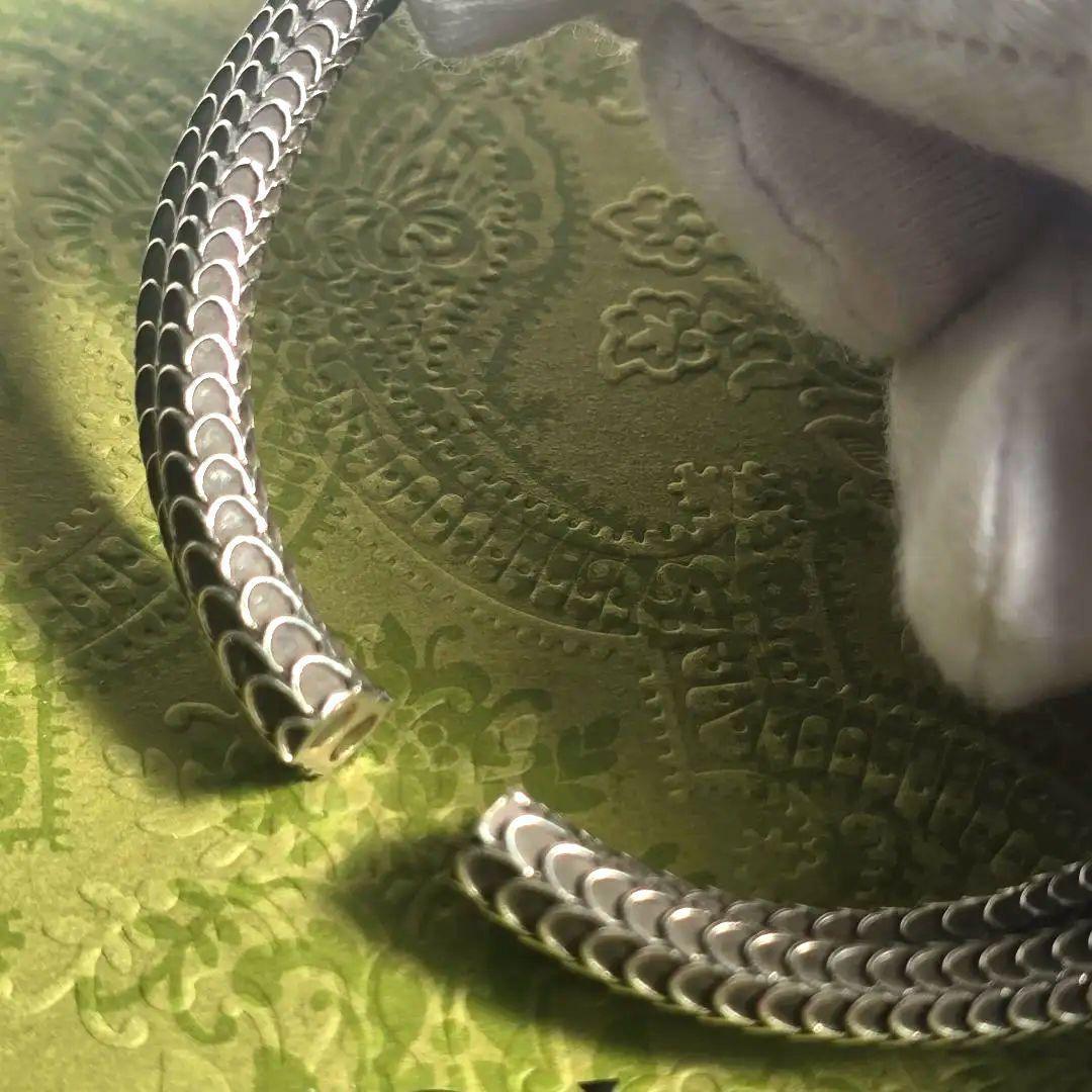 【希少】グッチ バングル ブレスレット メンズ ガーデン スネーク 18cm
