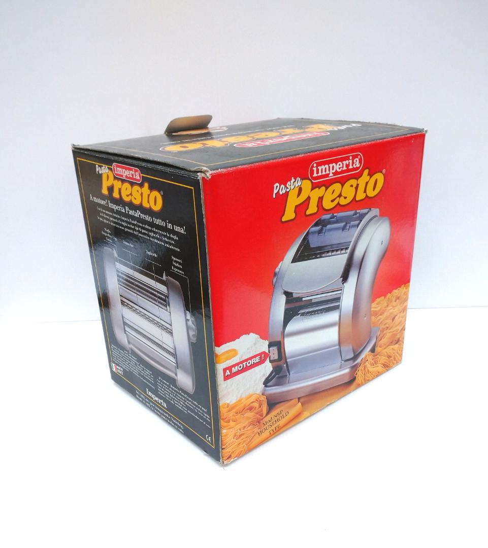 インペリア 【イタリア製】 家庭用電動パスタマシン パスタプレスト 製麺機