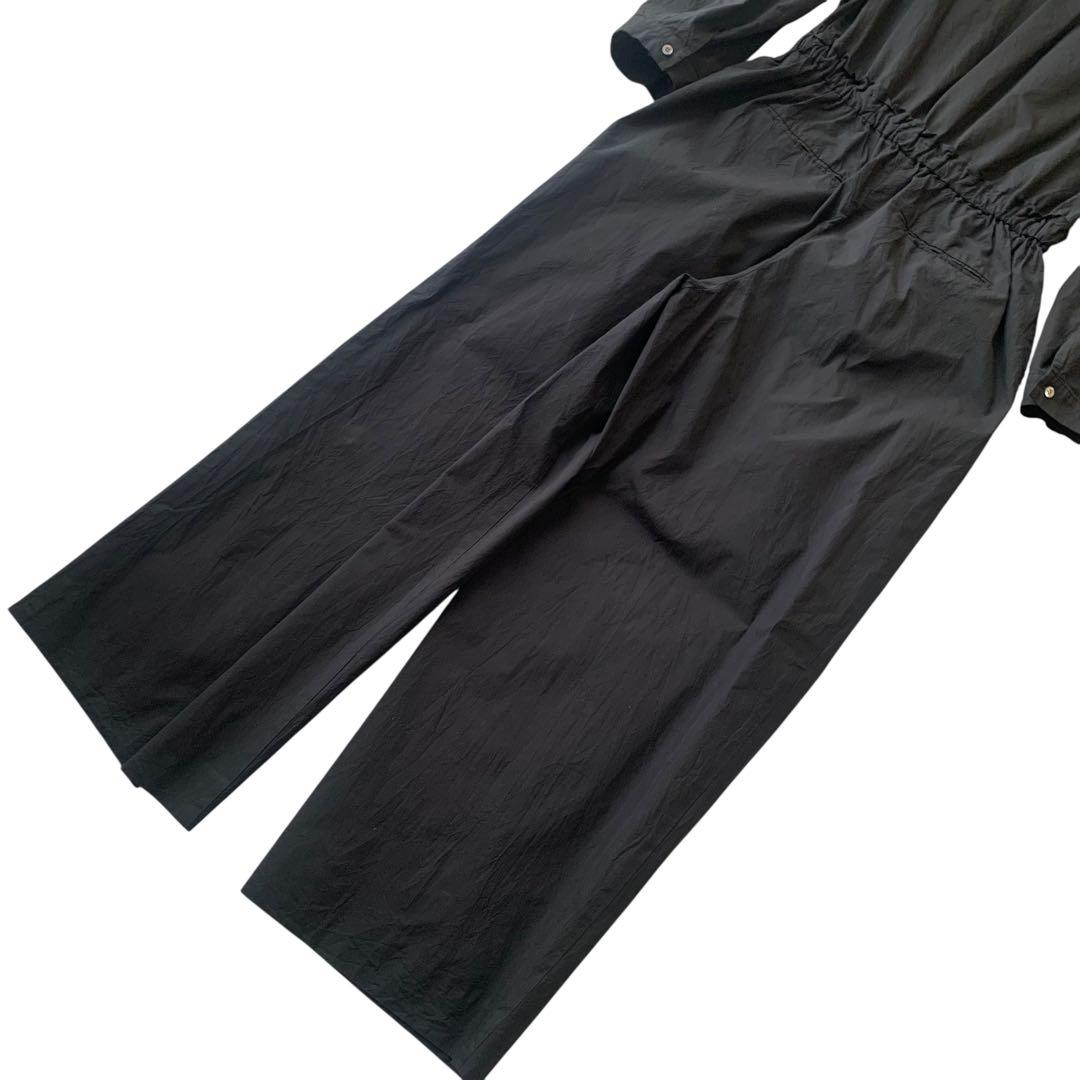 24ss ebure エブール ハイカウントシルクコットン オールインワン Ｍ