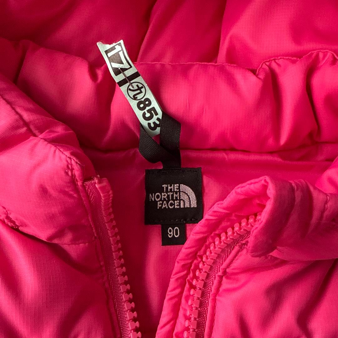 ノースフェイスダウン90cm ピンク