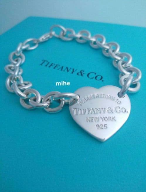 現行品 磨き済 ティファニー リターン トゥ ハート ブレスレット シルバー