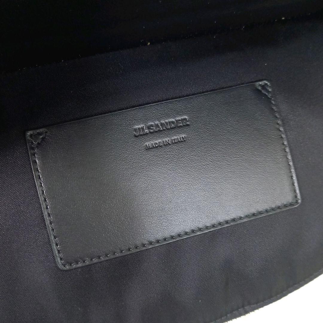 美品✨JIL SANDER LID BELT BAG ジルサンダー ブラック 黒