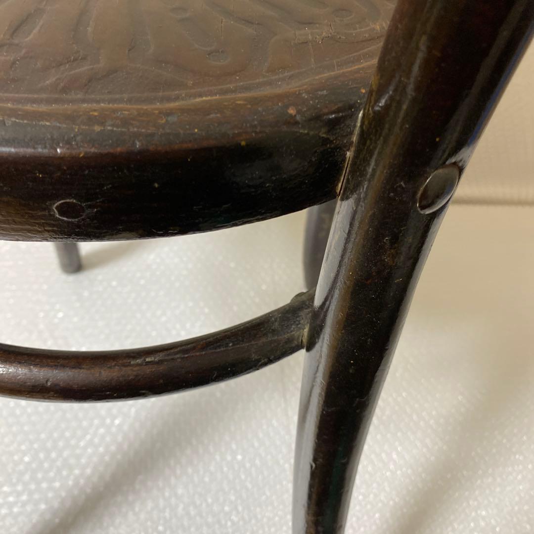 フランスアンティークThonetトーネット製ベントウッドチェア/イス