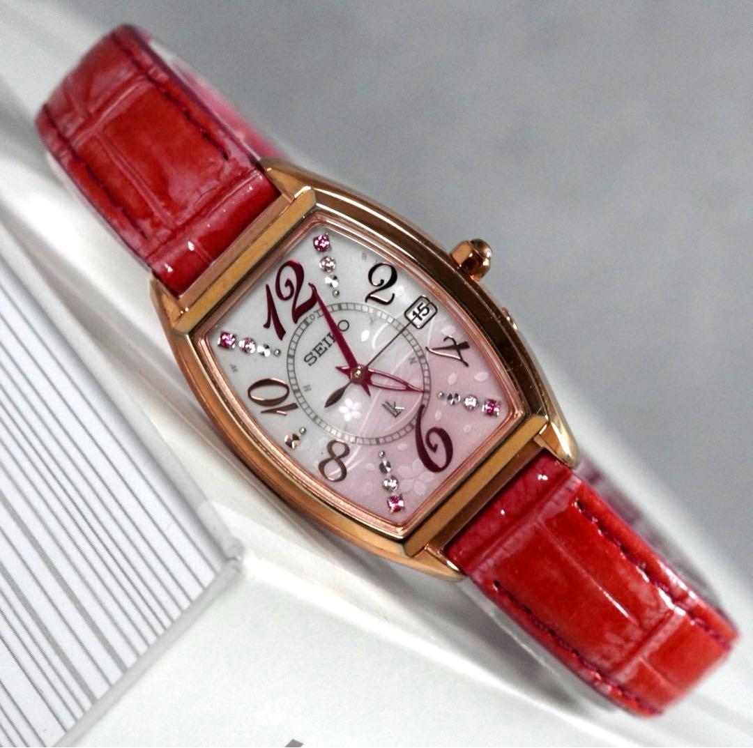 SEIKO セイコー ルキア SAKURA レディース 腕時計 限定 トノー