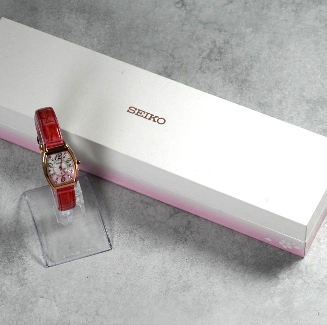 SEIKO セイコー ルキア SAKURA レディース 腕時計 限定 トノー