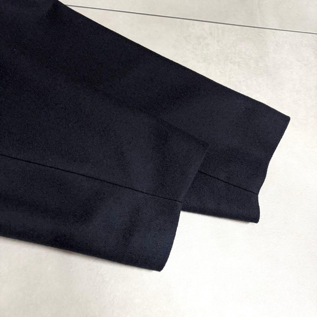 未使用級✨ハイク　2024　ウールショップコート　ネイビー　XXL　ロングコート