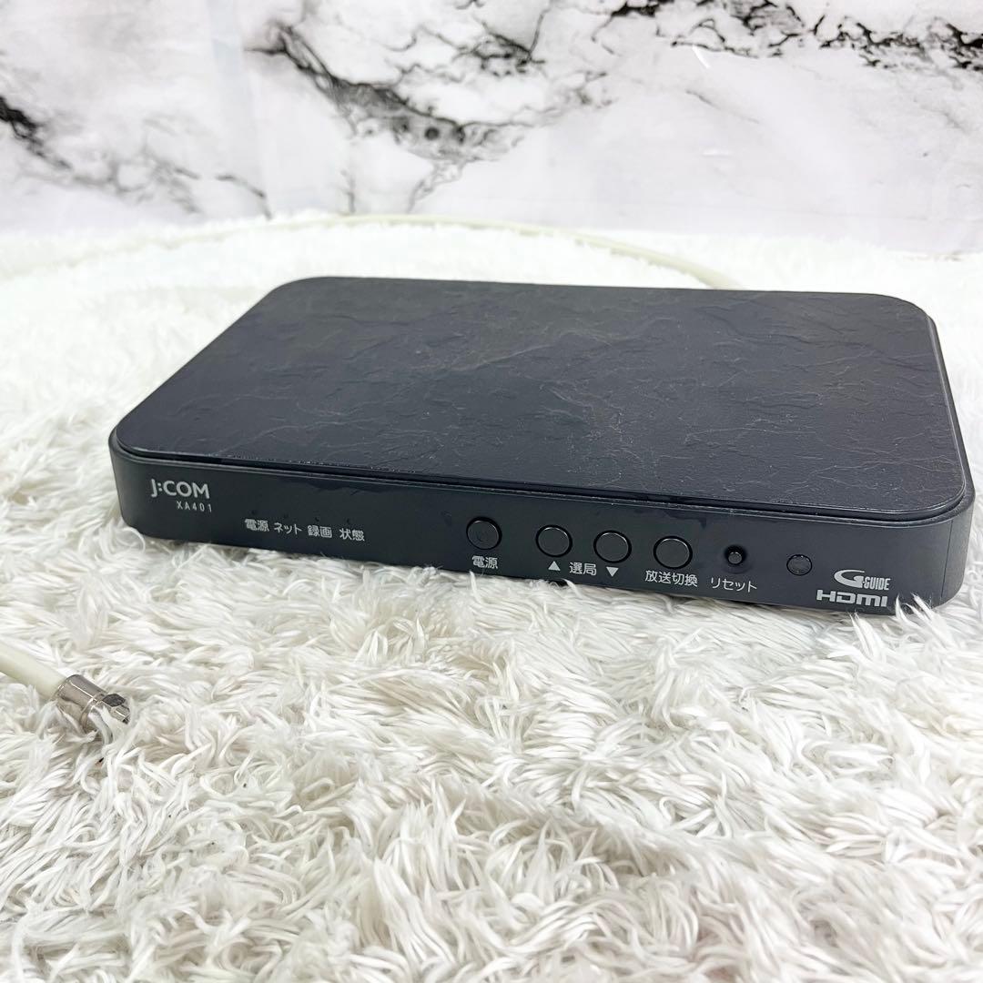 J:COM XA401 CATVチューナー 純正リモコン付き