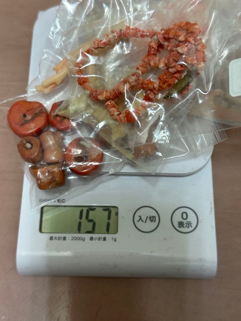 赤珊瑚　山珊瑚　珊瑚　サンゴ　ネックレス　枝 まとめて