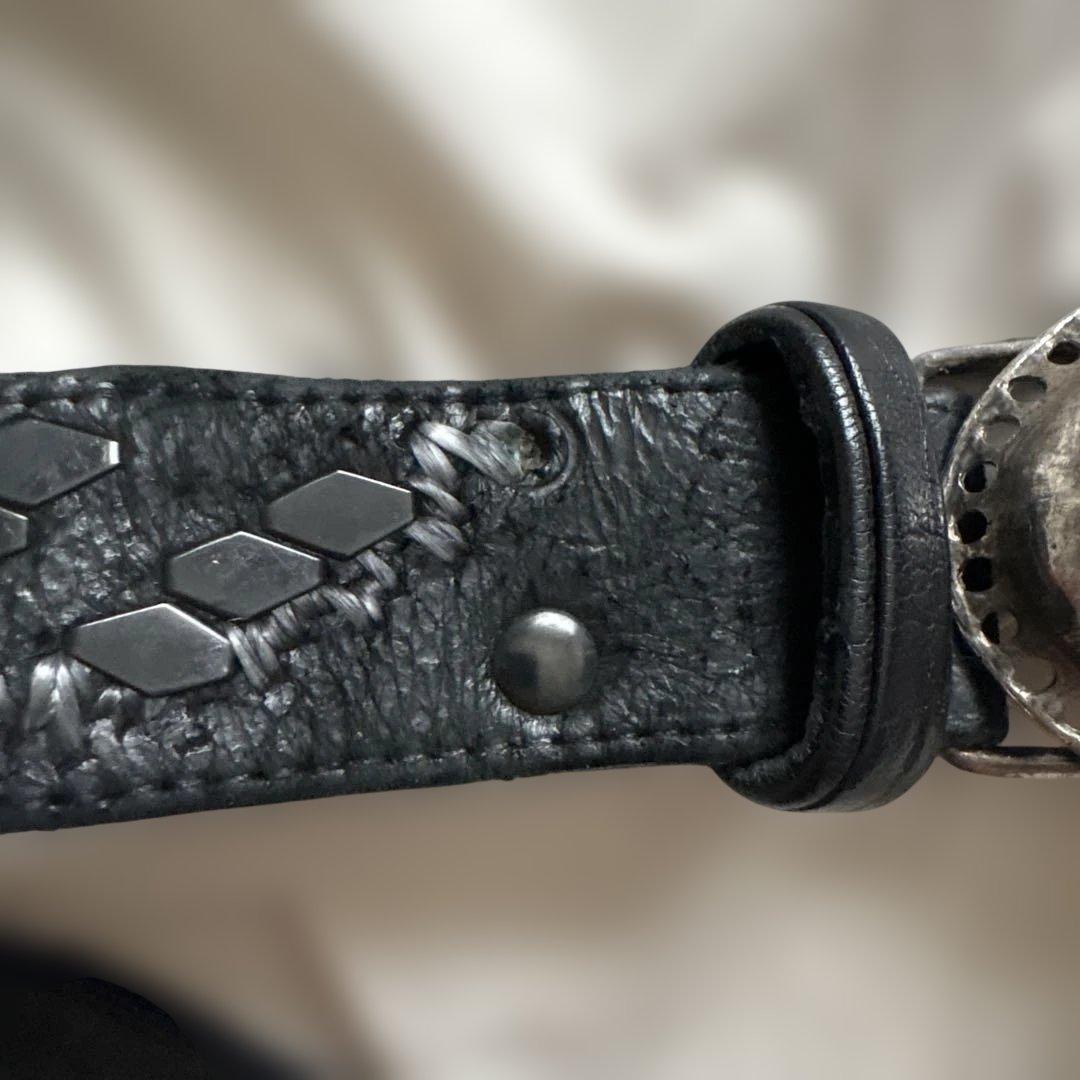 [希少] Kmrii destroy damage studs belt