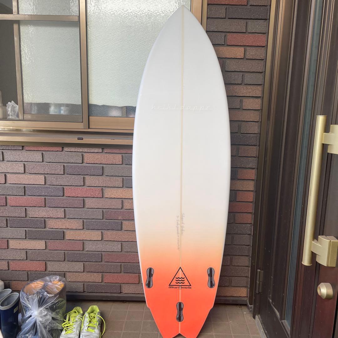 レア 新品　千葉ローカルブランド　3サーフボード　マリブポイント　ヘイキダッペ！