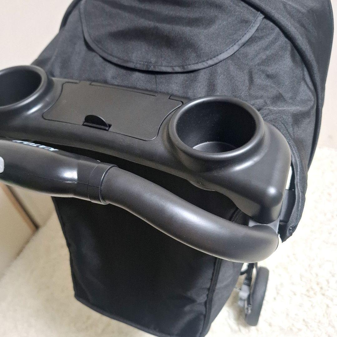 【極美品】KATOJI ふたりでゴー デラックス 二人乗り ベビーカー ブラック