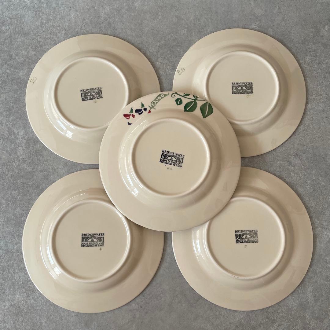 希少【5枚セット】エマブリッジウォーターEmma Bridgewater 皿