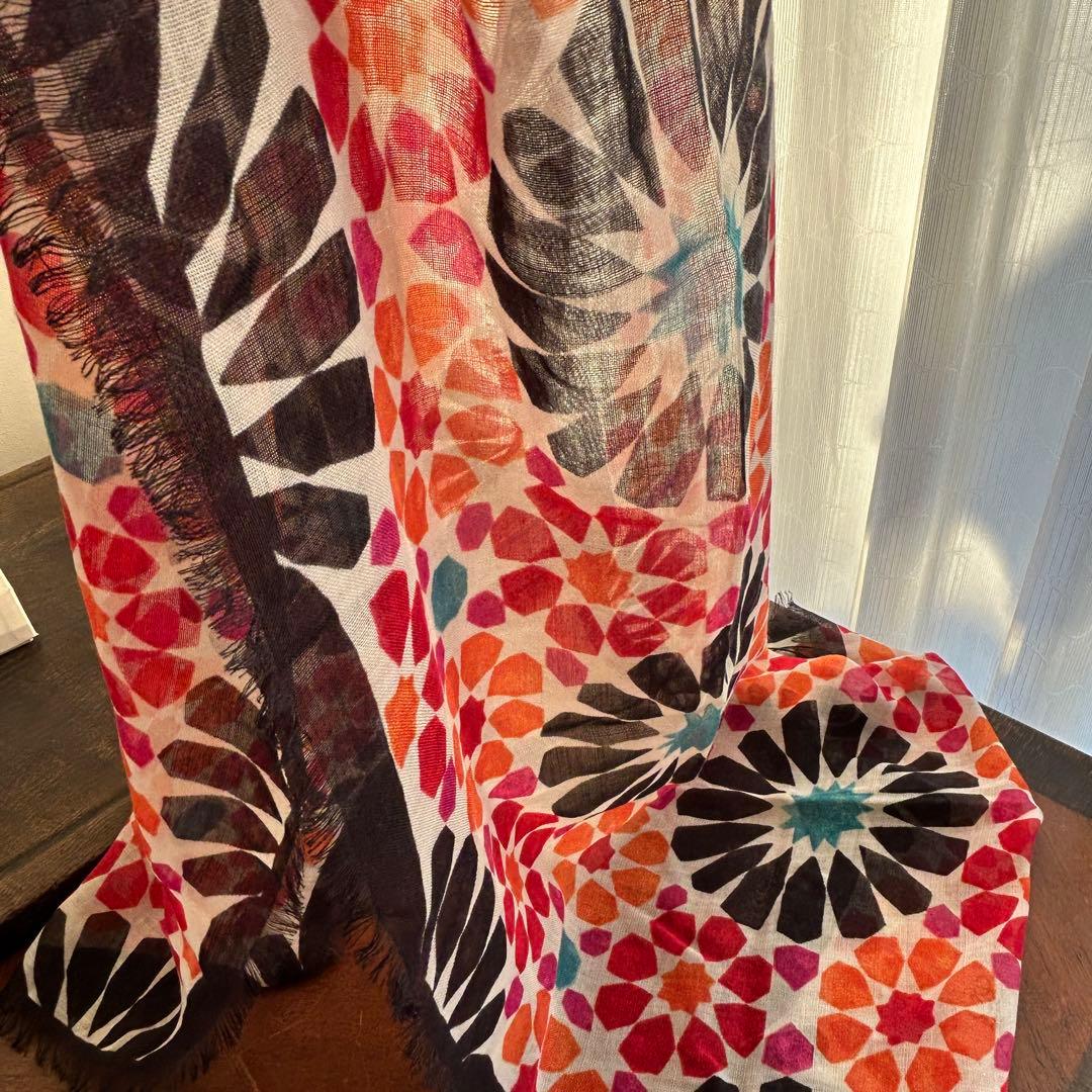 ロエベ ALANDALUS カシミヤsilkのロングスカーフ未使用タグ付き