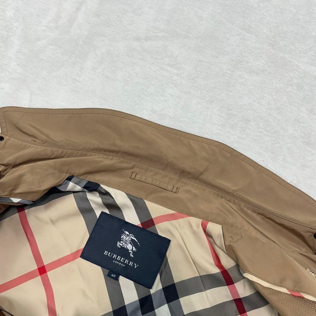 J50 M バーバリーロンドン トレンチコート ブラウン レディース