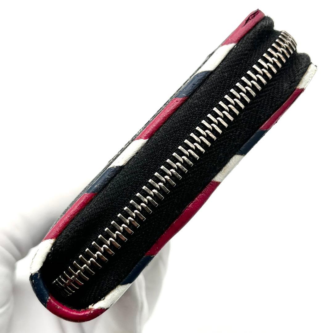 【極美品】グッチ　長財布ナイトクーリエ　GGスプリーム　PVC レザー　ブラック