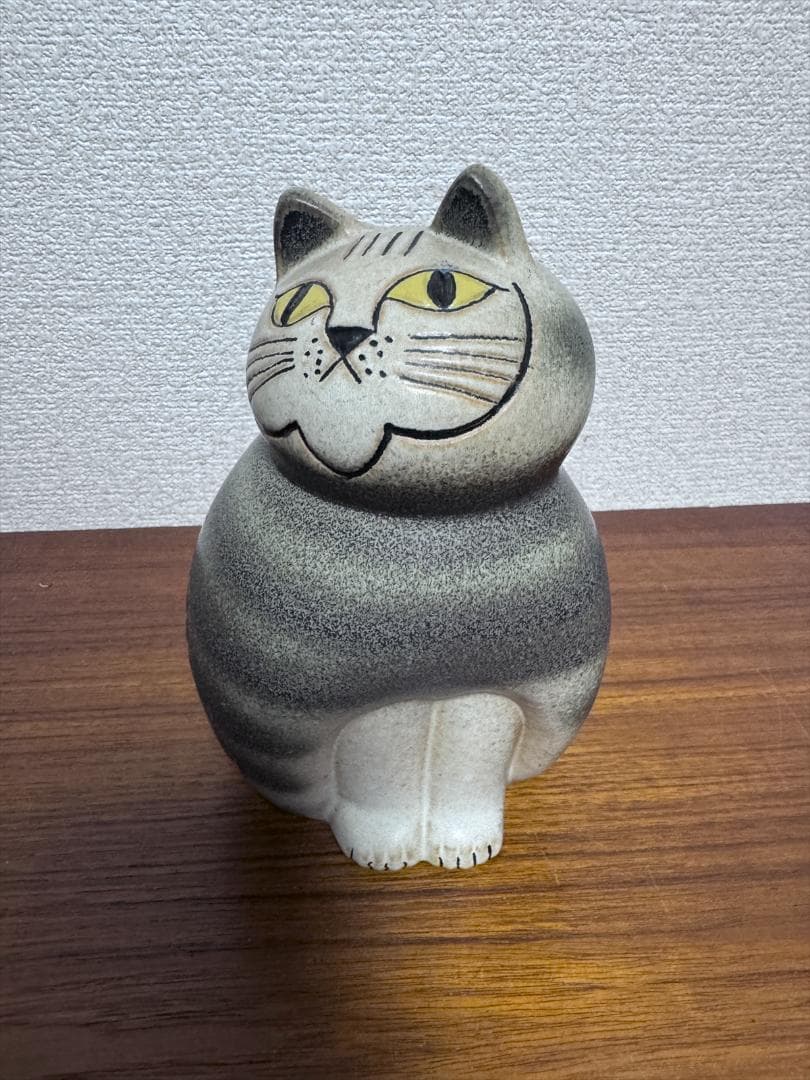 リサラーソン キャットミア ミディアム(中）　置物　美品