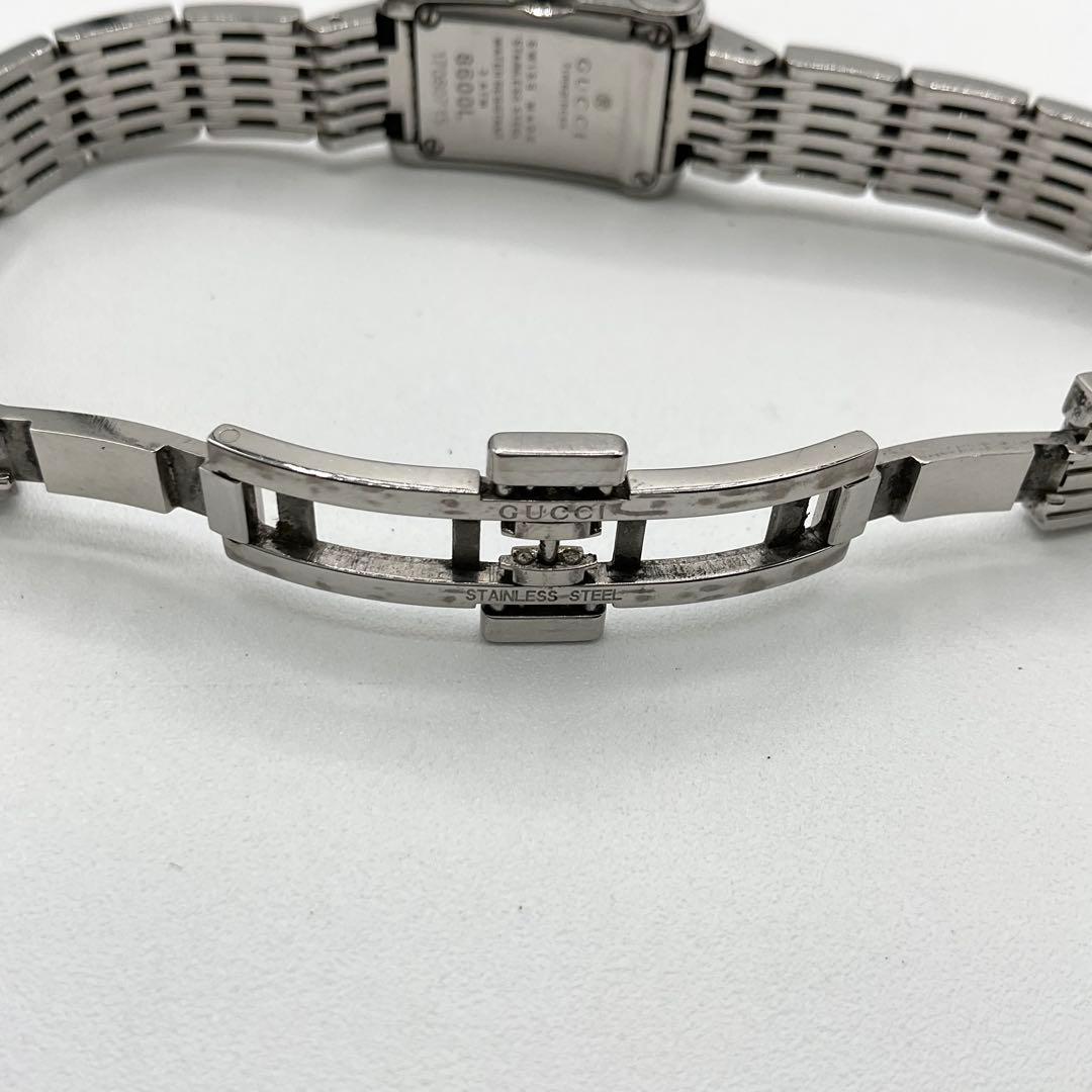 GUCCI グッチ Gメトロ クォーツ 腕時計 8600L シルバー 不動品