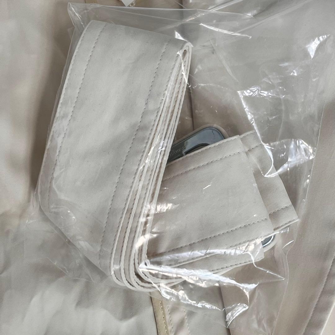 【新品未使用品】2025年 ドローイングナンバーズ ピーチタフタトレンチコート