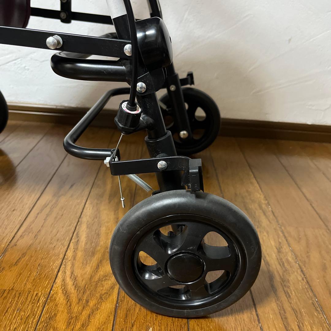 【美品】島製作所 Air Walker シルバーカー 歩行器　エアウォーカ