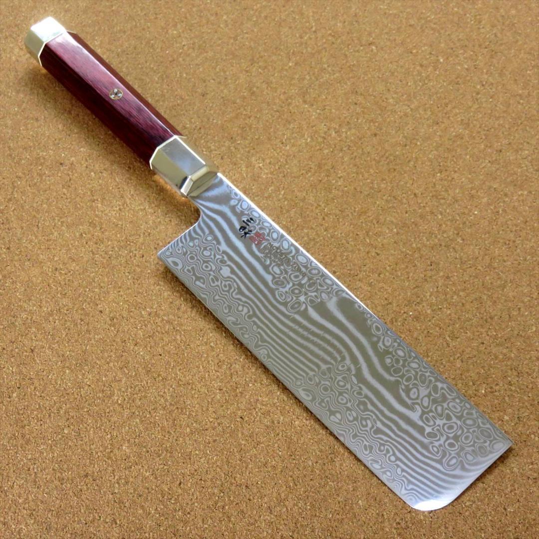 関の刃物 菜切り包丁 165mm 三昧 荒波 コアレス鋼 野菜切り 両刃包丁