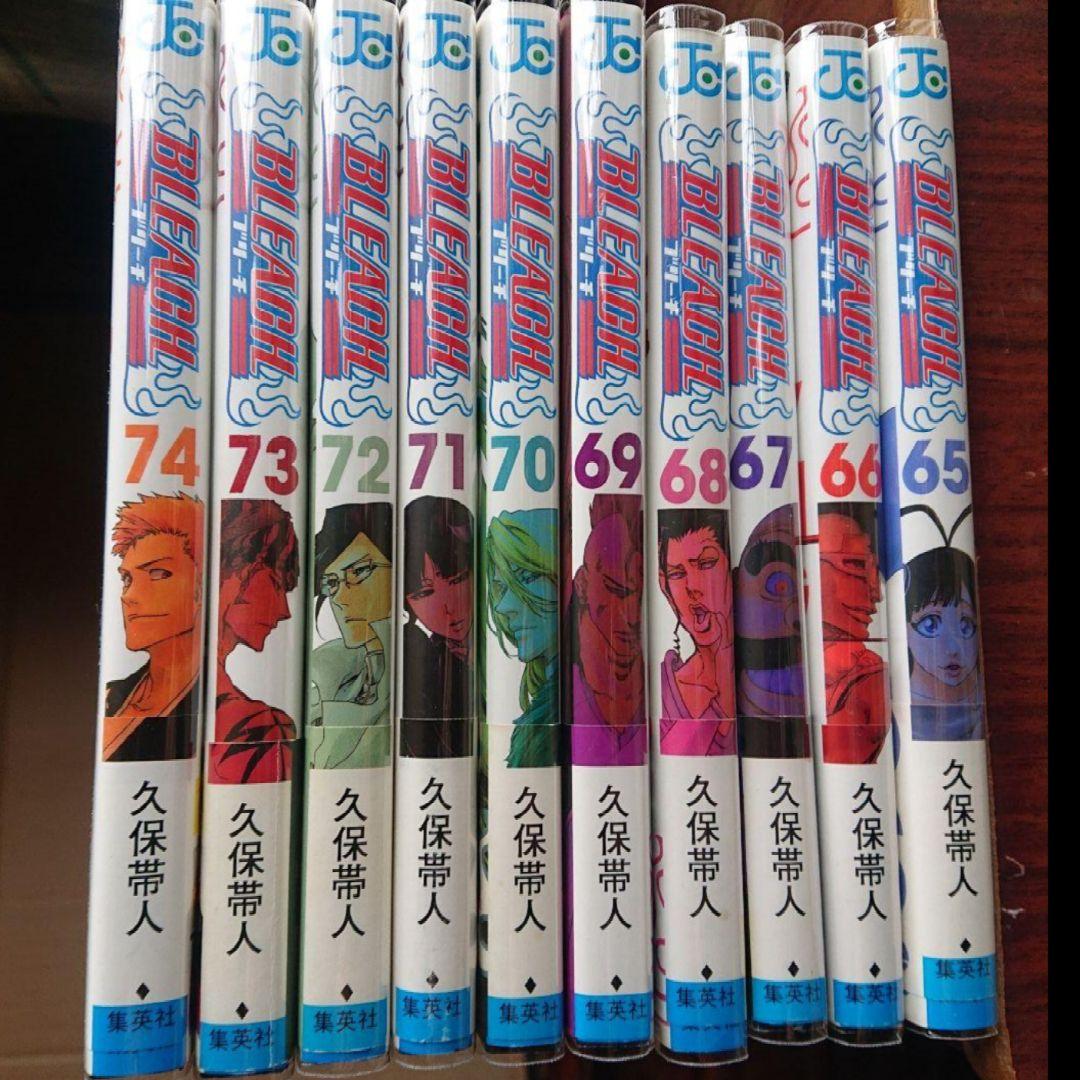 BLEACH 久保帯人 全74巻 初版 帯付き コミックニュース多数 関連本多数