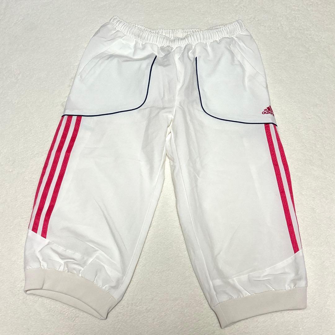 90s adidas アディダス　ジャンパーUV加工　ブルゾン　y2k 上下