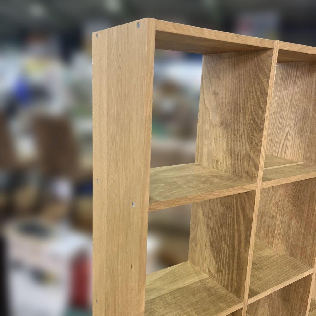 【無印良品】スタッキングシェルフ◆15マスラック◇オーク材