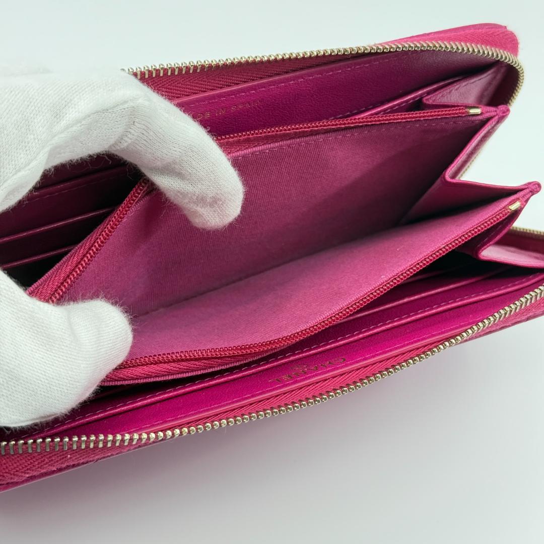 【プルメリア】　　　　　CHANEL シャネル　長財布