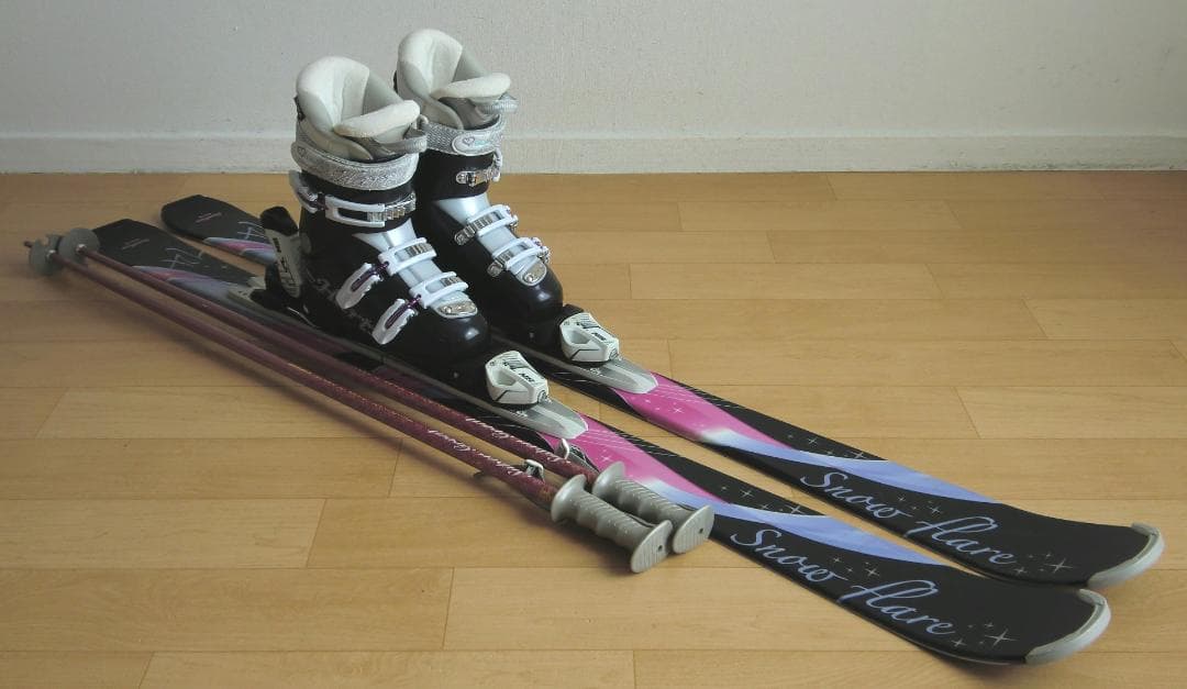 ■■1月限定■送料無料■スワロー■女性用スキーセット■142■メンテ付■■