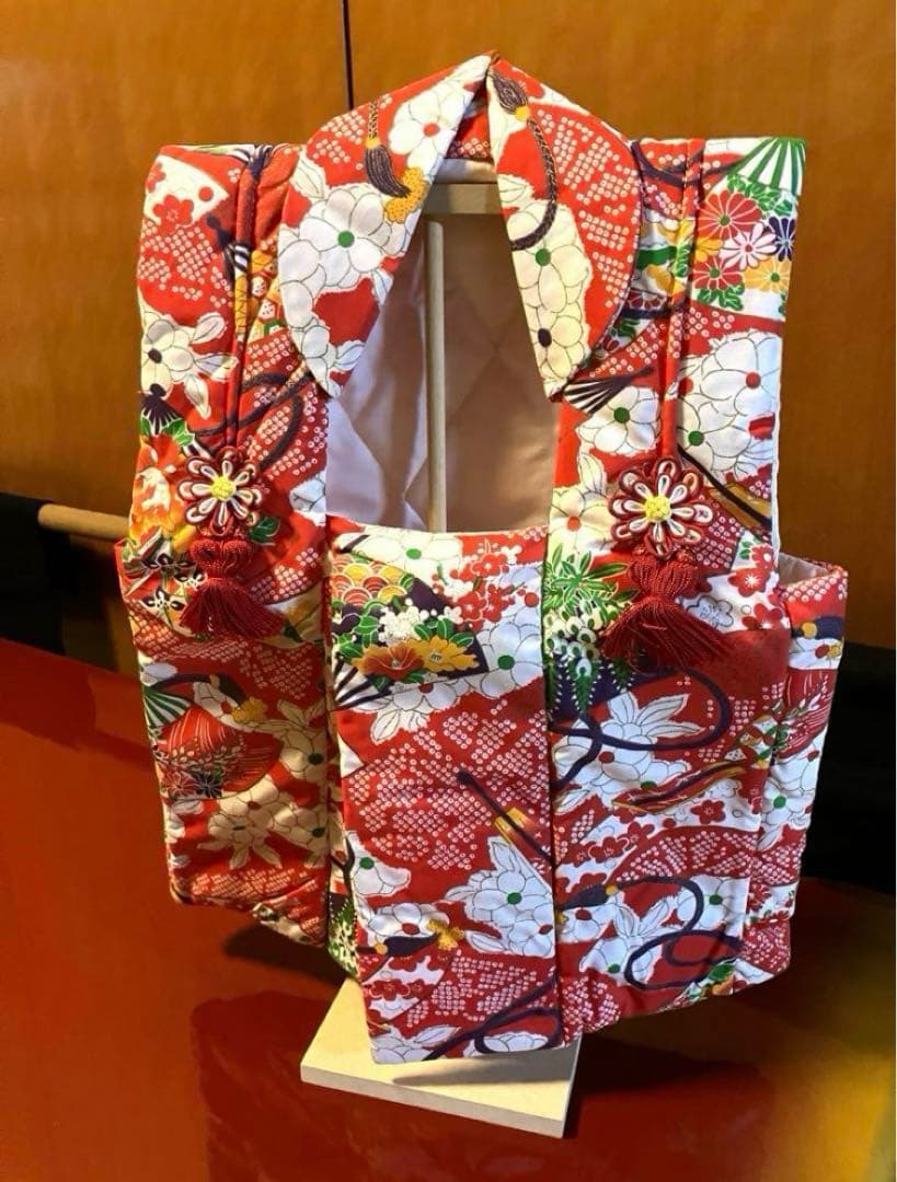 御京雛②平安春峰作　雛人形　三段飾り　お雛様　京都西陣織り　ひな人形3段　桜刺繍