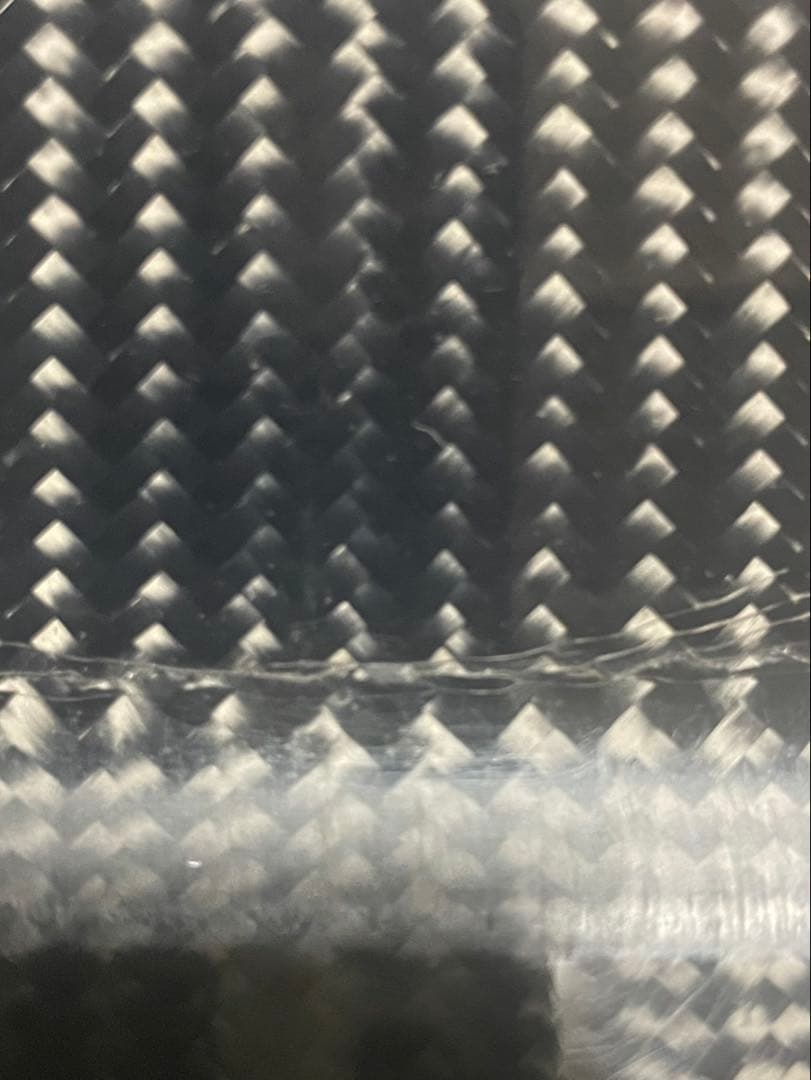 スズキハヤブサ3型　綾織カーボンリアフェンダー