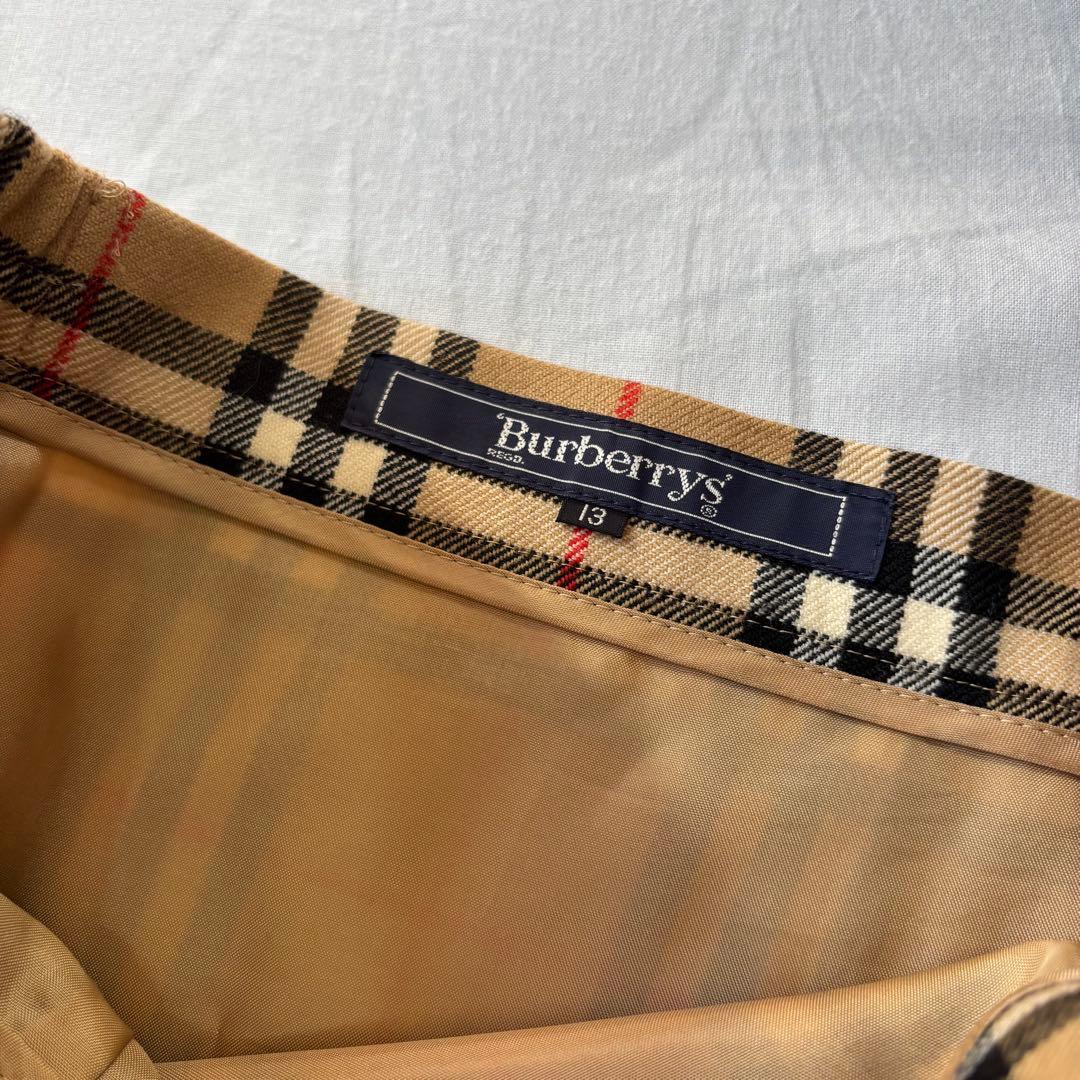 【極美品✨】BURBERRY バーバリー　巻スカート 13号　大きいサイズ
