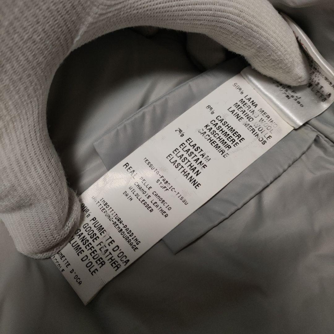 FABIANA FILIPPI ウールカシミヤ ダウンジャケット Mイタリア製