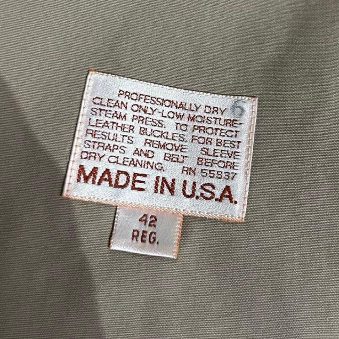 70S USA製 BROOKS BROTHERS フルセット トレンチコート