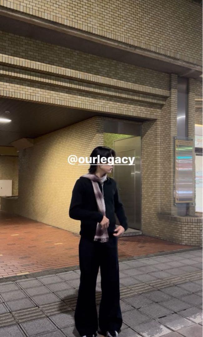 OUR LEGACY scarf マフラー