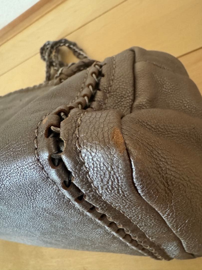 シャネル ラグジュアリーライン　ブロンズ チェーンバッグ