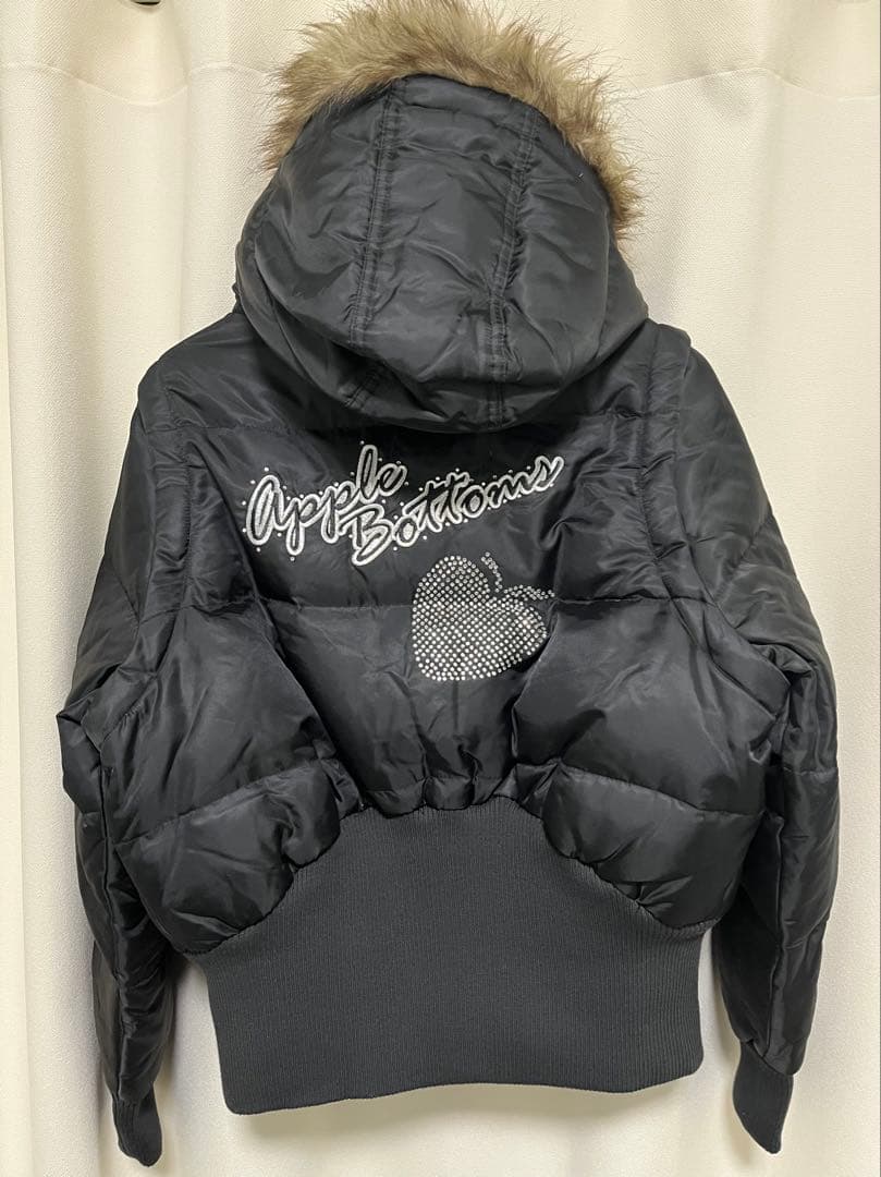 y2k 平成ギャル Apple bottoms ラインストーン ダウンジャケット