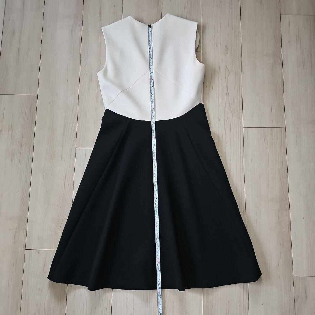 ヨーコチャン　Size36　バイカラー　スカラップワンピース