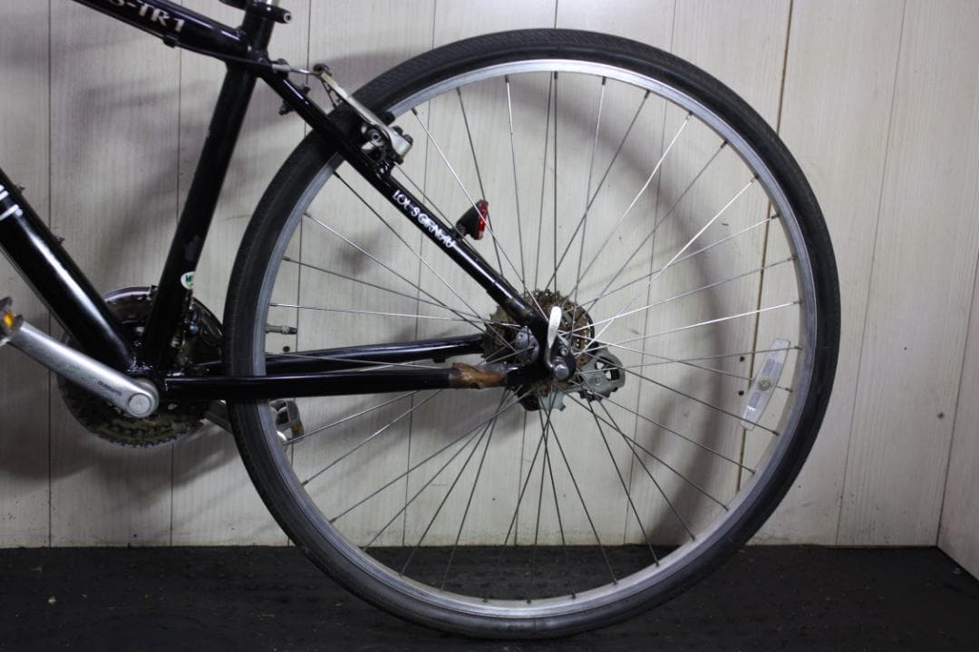 ルイガノ LGS-TR1 700C アルミ シマノ24速 420mm 黒