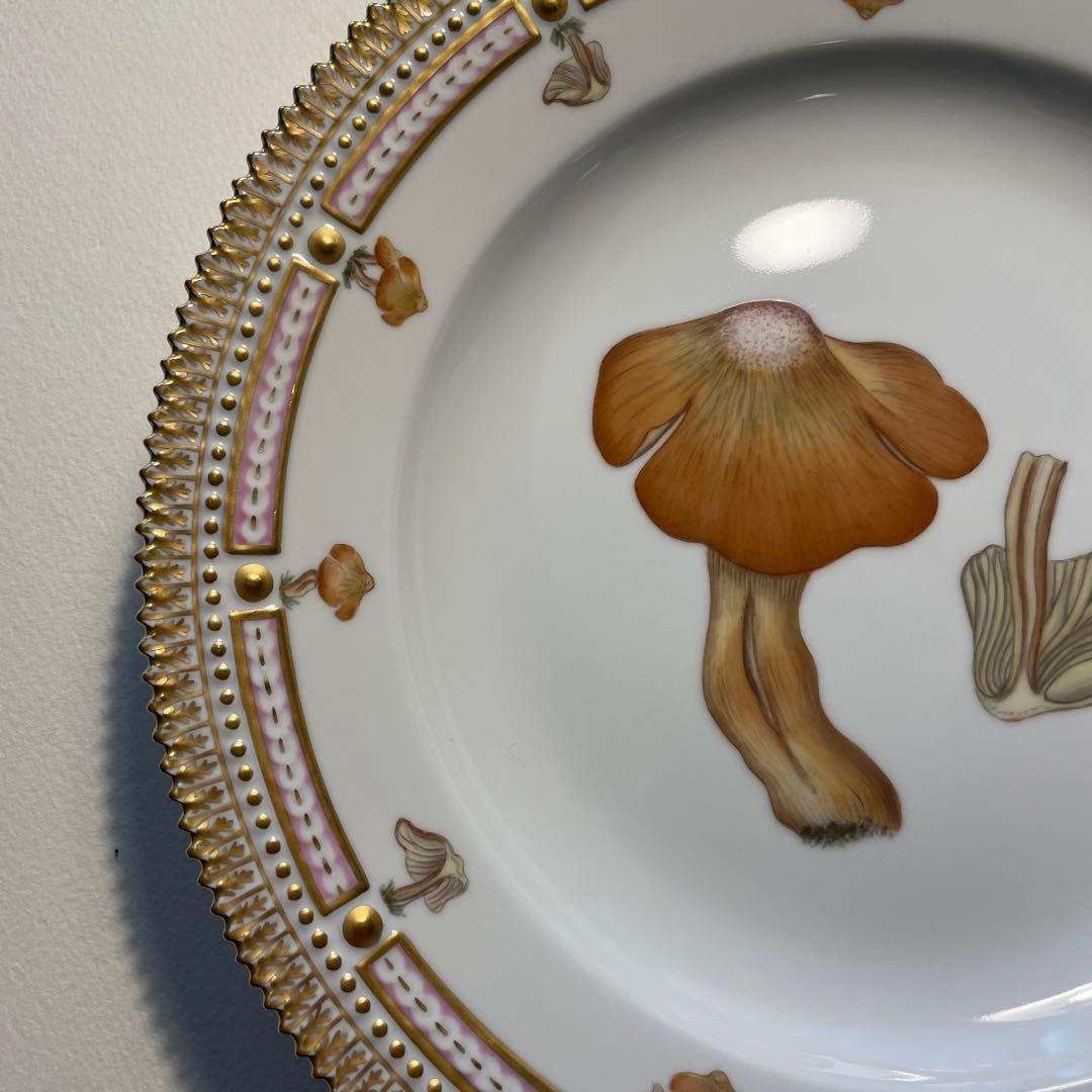 ロイヤルコペンハーゲン　フローラダニカ　大皿25.5cm 新品未使用キノコ柄貴重