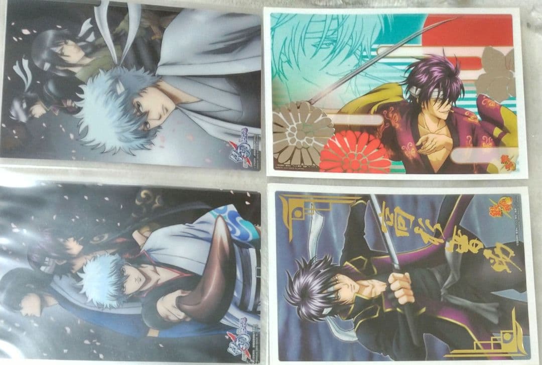 き*う様 銀魂 グッズ カード ステッカー ポストカード まとめ売り 高杉晋助