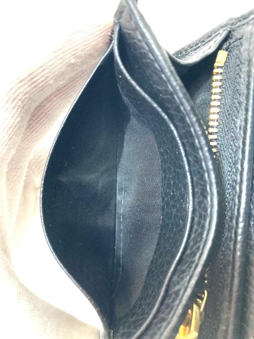 ♡ 美品 ♡ グッチ GGマーモント 二つ折り財布