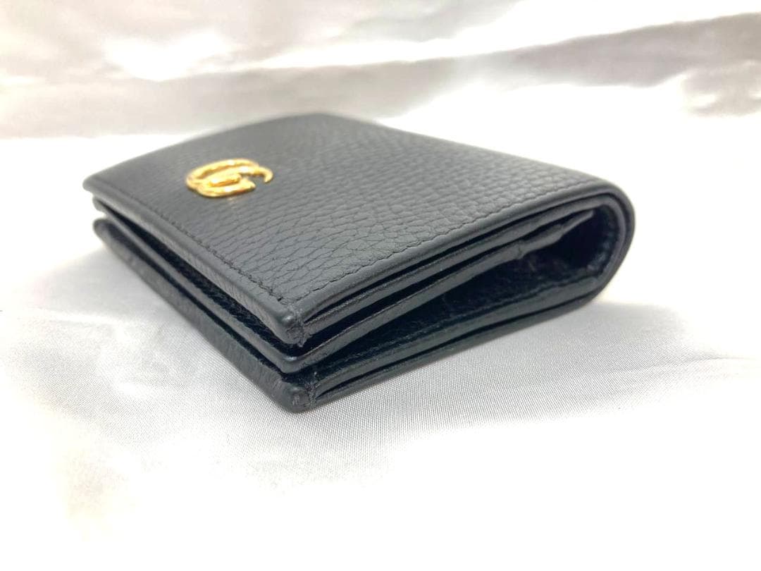 ♡ 美品 ♡ グッチ GGマーモント 二つ折り財布