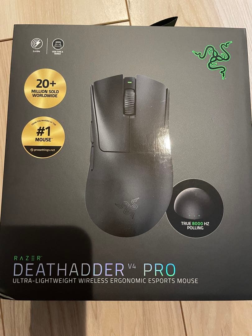 Razer DEATHADDER V4 PRO ワイヤレスゲーミングマウス