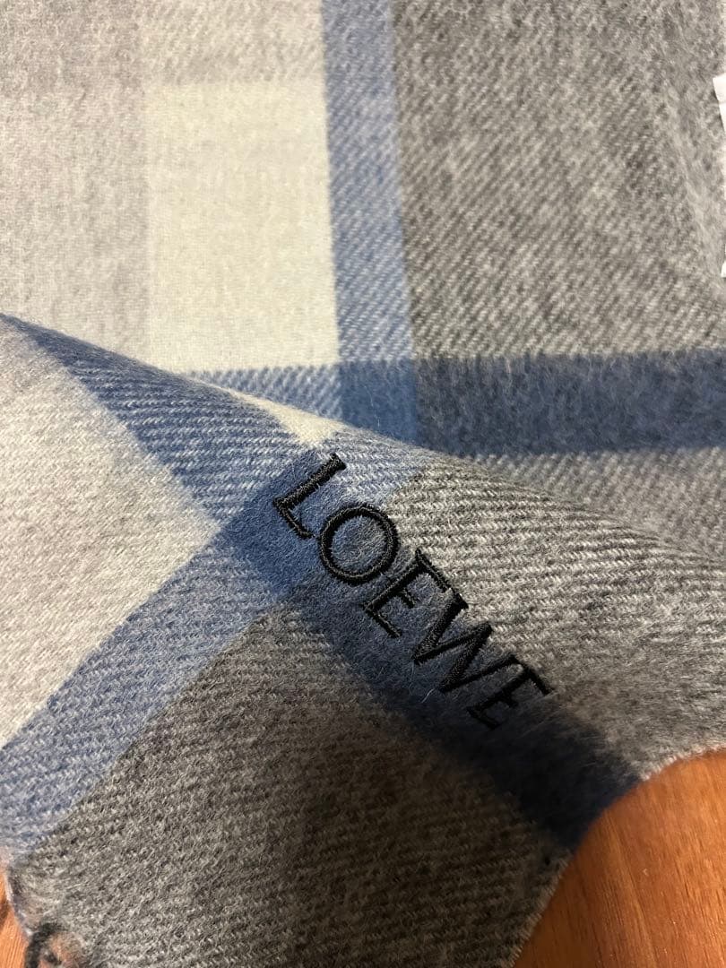 LOEWE ロエベ　マフラー　ウールカシミヤ