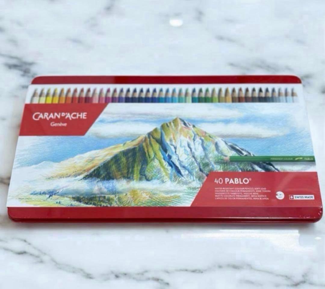 新品★CARAN d’ACHE カランダッシュ PABLO 色鉛筆 40色