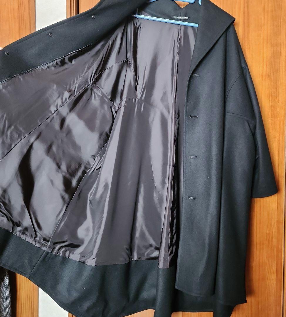 ヨウジヤマモト　ファム　ウール　ケープ　チェスター　コート　2017AW