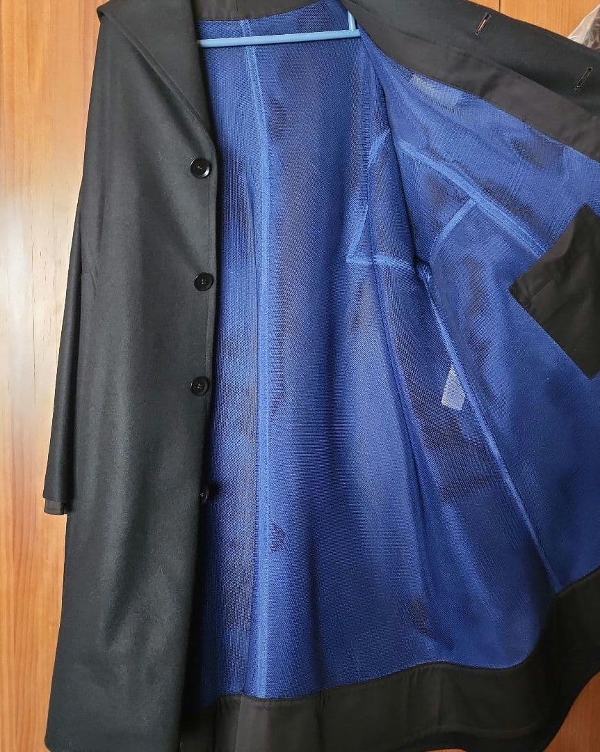 ヨウジヤマモト　ファム　ウール　ケープ　チェスター　コート　2017AW